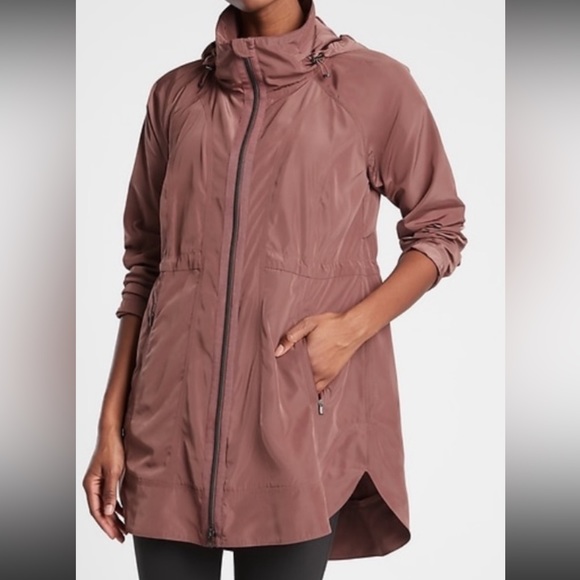 Athleta Jackets & Blazers - Athleta New Drip Drop Hero Hood Jacket MP